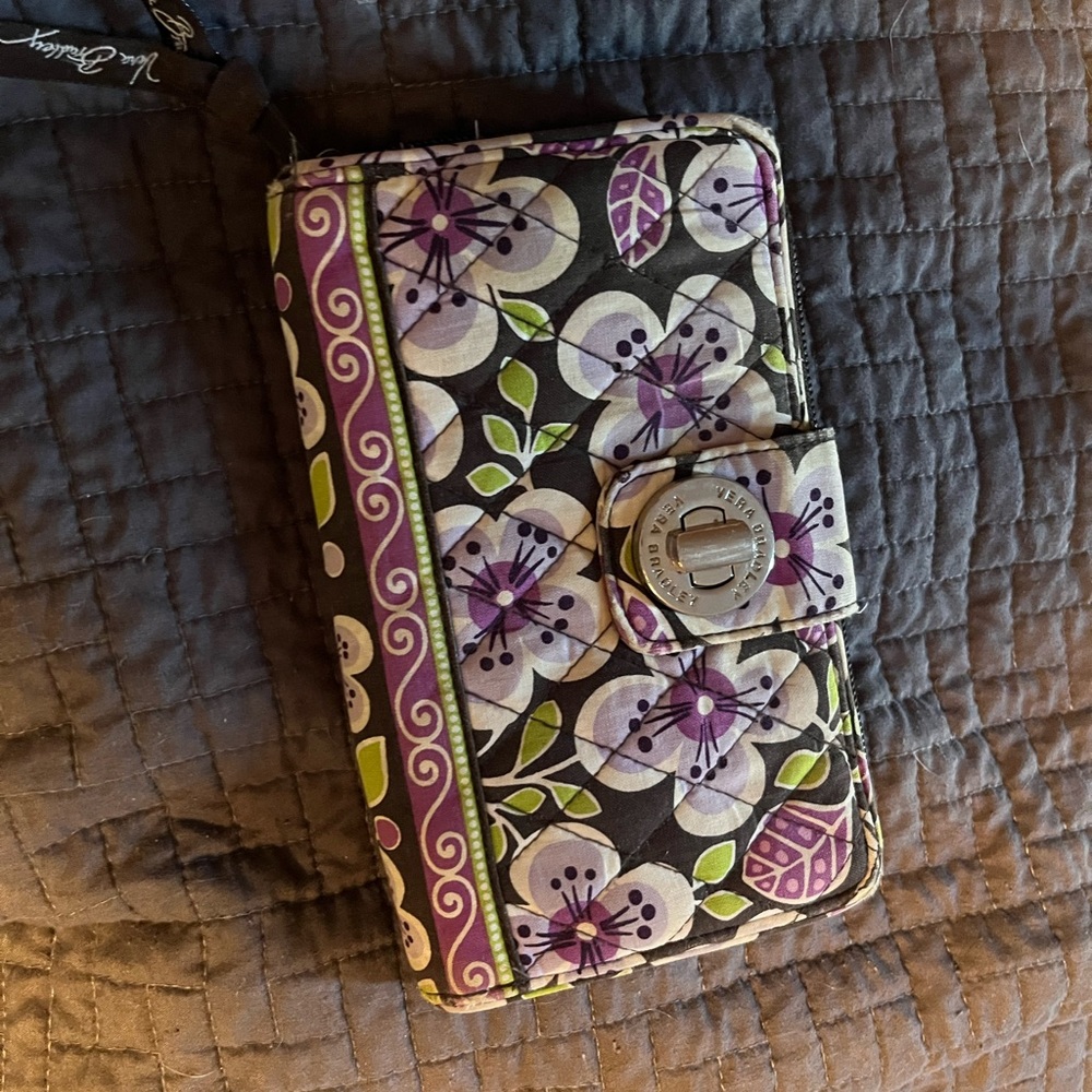 Vera Bradley clutch wallet